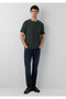Stretch Green Basic T-Shirt Regular Fit / Normal Cut 0610252-71602 - 2