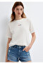 Printed Ecru T-Shirt Regular Fit / Normal Cut 1614304-70057 - 2