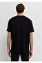 Black Black Basic T-Shirt Regular Fit / Normal Cut 0613525-900 - 5