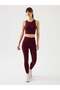 Vella Racerback Comfort Sports Bra Burgundy - 5