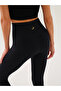 Palmi Melange Patterned High Waist Tights Black - 4