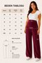 Women's High Waist Pleated Hidden Pocket Relaxed Fit Wide Leg Maternity Pants - 7