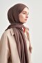 Double Sided Silk Coffee Slub - Ash Shawl - 2
