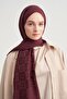 Noire Desenliora Cotton Shawl Cherry Bordeaux - 3