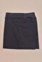 Basic Girl's Shorts Skirt with Elastic Waist - 2