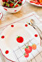 X Bengi Kurtcebe Pomodoro 2-Pack Napkins 45X45 cm - 6