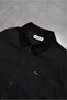 Black Boxy Men's Worker Jacket - 3