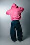 Starcore Pink Boxy Crop Men's Jacket Zip Hoodie - 5