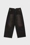 Dustline Black Super Baggy Men's Jean Pants - 2