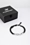316L Steel Black Block Chain Men's Bracelet - 2