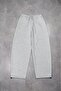 Gray Wide Leg Sweatpant Men's Sweatpants with Stoppers