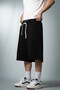 Black Oversize Men's Shorts Us4356Sy - 3