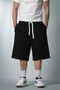 Black Oversize Men's Shorts Us4356Sy