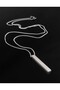 Steel Bar Necklace Ft2267Gm - 6