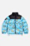 Chrome Flames Men's Puffer Coat Jacket Nf0506Mv
