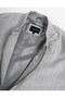 Striped Men's Zippered Jacket Us3132Gr - 4