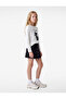 Cat Printed Sequined Short Sleeve Crew Neck Cotton T-Shirt - 3