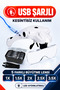 5-Lens Adjustable Loop Glasses Type Magnifier with 2 LED Lights - 1.0x - 3.5x Zoom - Superior Quality