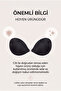Silicone Bra High Adhesive Low-Cut/Evening Dress Plumping and Lifting Bra with Clasps - 6