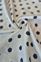 Polka Dot Patterned Pink Ruffled Decorative Garden Balcony Kitchen Tablecloth - 5