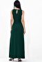 Slit Ruched Detail Sandy Maxi Dress - 4