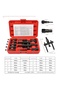 10pcs Motorcycle Bearing Puller Kit Two-Jaw Bearing Removal Tool Puller Extractor Bearings with Box - 5