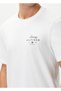 Script Stack White T-Shirt - 5