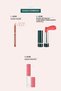 Rouge Botanique Ultra Colorful Moisturizing Satin Lipstick - 200. Pink Coral -Vegan-3.5G - 7