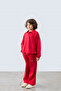 Red Comfortable Wide-Leg Pants - 2