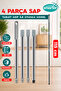 Spare Handle 4 Piece Tablet Mop Mop Cleaning Set