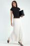 High Waist Lace Long Skirt - 6