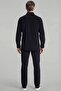 Black Regular Fit Cotton Velvet Shirt - 2
