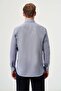 Navy Blue Regular Fit Cotton Classic Basic Shirt - 2