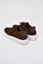 Studio Men's Sports Suede Brown Shoes - 3