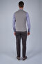 Mink Double-Breasted Wool Men's Vest - 2