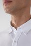 White Regular Fit Cotton Classic Shirt - 4
