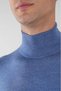 Men's Basic Half Turtleneck Knitwear Indigo - 3
