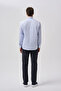 Studio Long Sleeve Regular Fit Cotton Men's Blue Shirt - 3