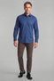 Navy Blue Regular Fit Cotton Casual Sports Shirt - 3