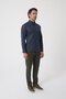 Navy Blue Regular Fit Cotton Shirt - 4