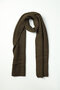 Men's Khaki Plain Beret Scarf Set - 3