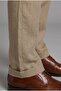 Khaki Linen Jogger Drawstring Sports Pants - 4