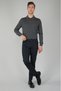 Black Cotton Pocketed Sports Pants - 5