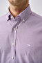 Studio Men's Pocketless Regular Fit Shirt Lilac - 4