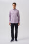 Studio Men's Pocketless Regular Fit Shirt Lilac