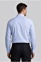 Light Blue Regular Fit Pocketless Long Naples Collar Shirt - 2