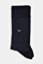 Men's Bamboo Patterned Socks Blackgrey