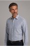Gray Regular Fit Cotton Pocketed Sport Collar Shirt