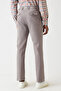 Gray Elasticated 4-Pocket Men's Trousers - 2