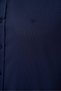 Regular Fit Long Sleeve Pasha Collar Navy Blue Sports Men's Shirt - 3